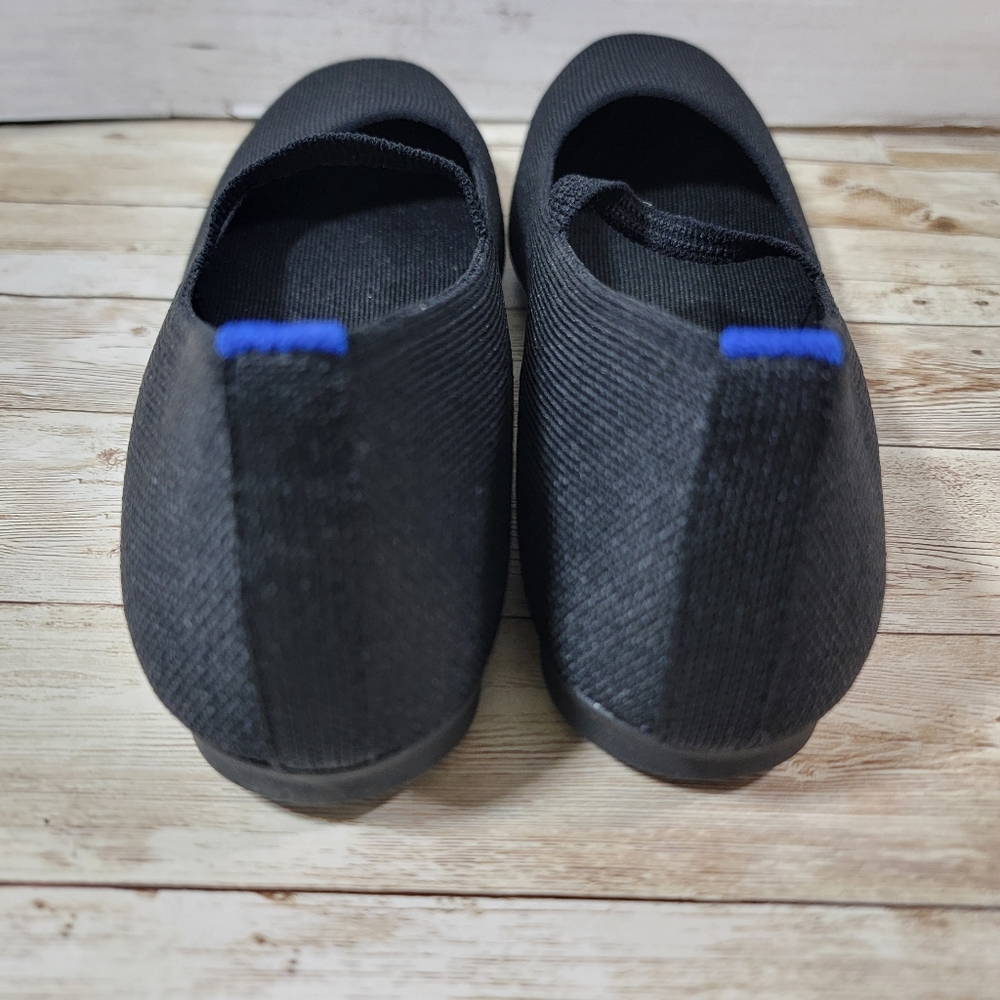 Rothy's The Max Square Toe Mary Jane In black US W 10 - Picture 7 of 11